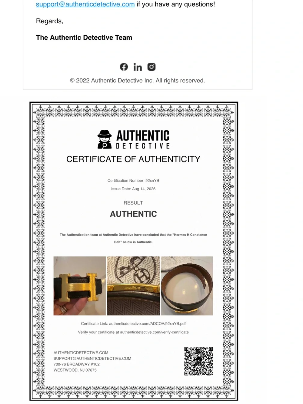 Hermes Black and Brown Reversible Leather Belt with Gold H Buckle